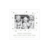 Nova Letterpress Small Square Holiday Card