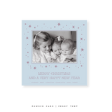 Nova Classic Printed Small Square Holiday Card