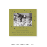 Nova Classic Printed Small Square Holiday Card