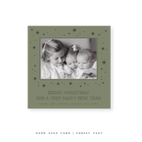 Nova Classic Printed Small Square Holiday Card