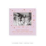 Nova Classic Printed Small Square Holiday Card