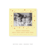 Nova Classic Printed Small Square Holiday Card
