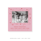 Nova Classic Printed Small Square Holiday Card