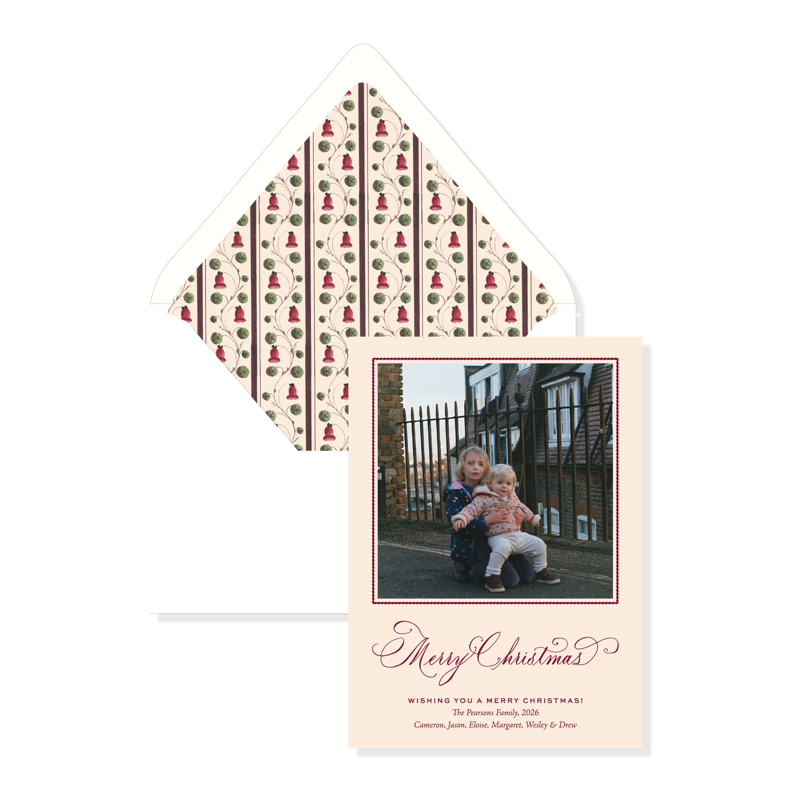 Nymans Garden Classic Printed Holiday Card
