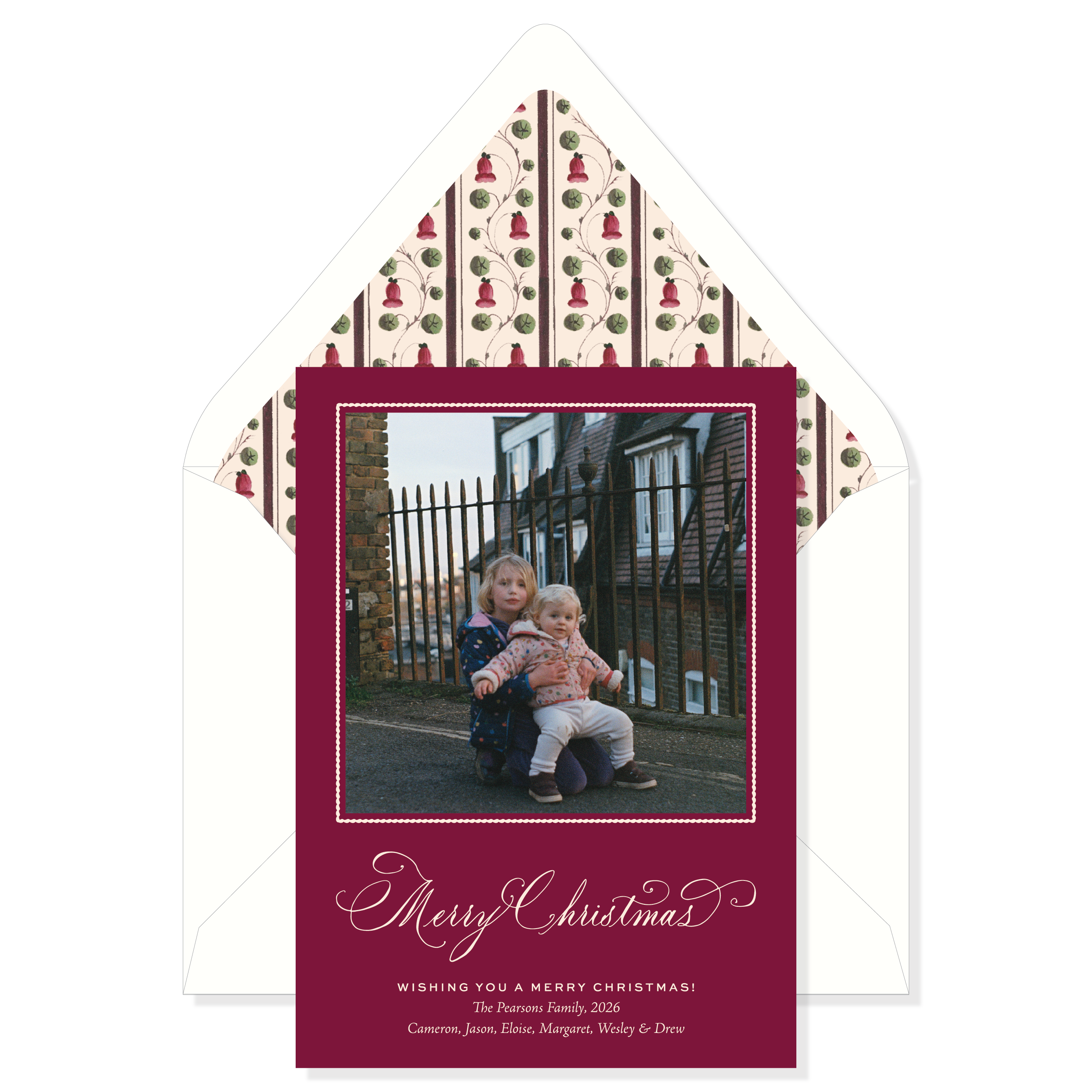 Nymans Garden Classic Printed Holiday Card