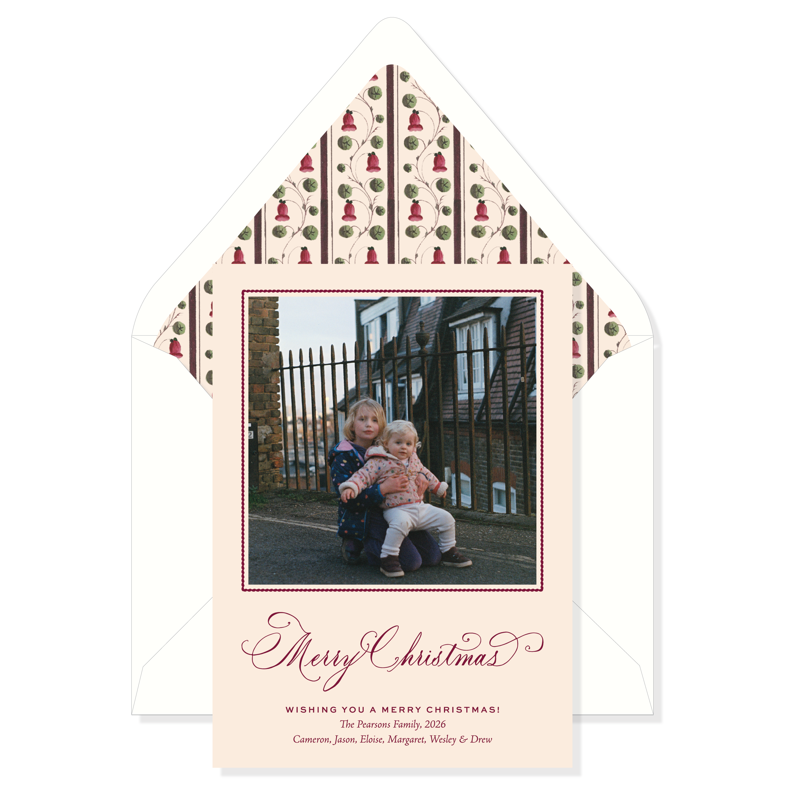 Nymans Garden Classic Printed Holiday Card