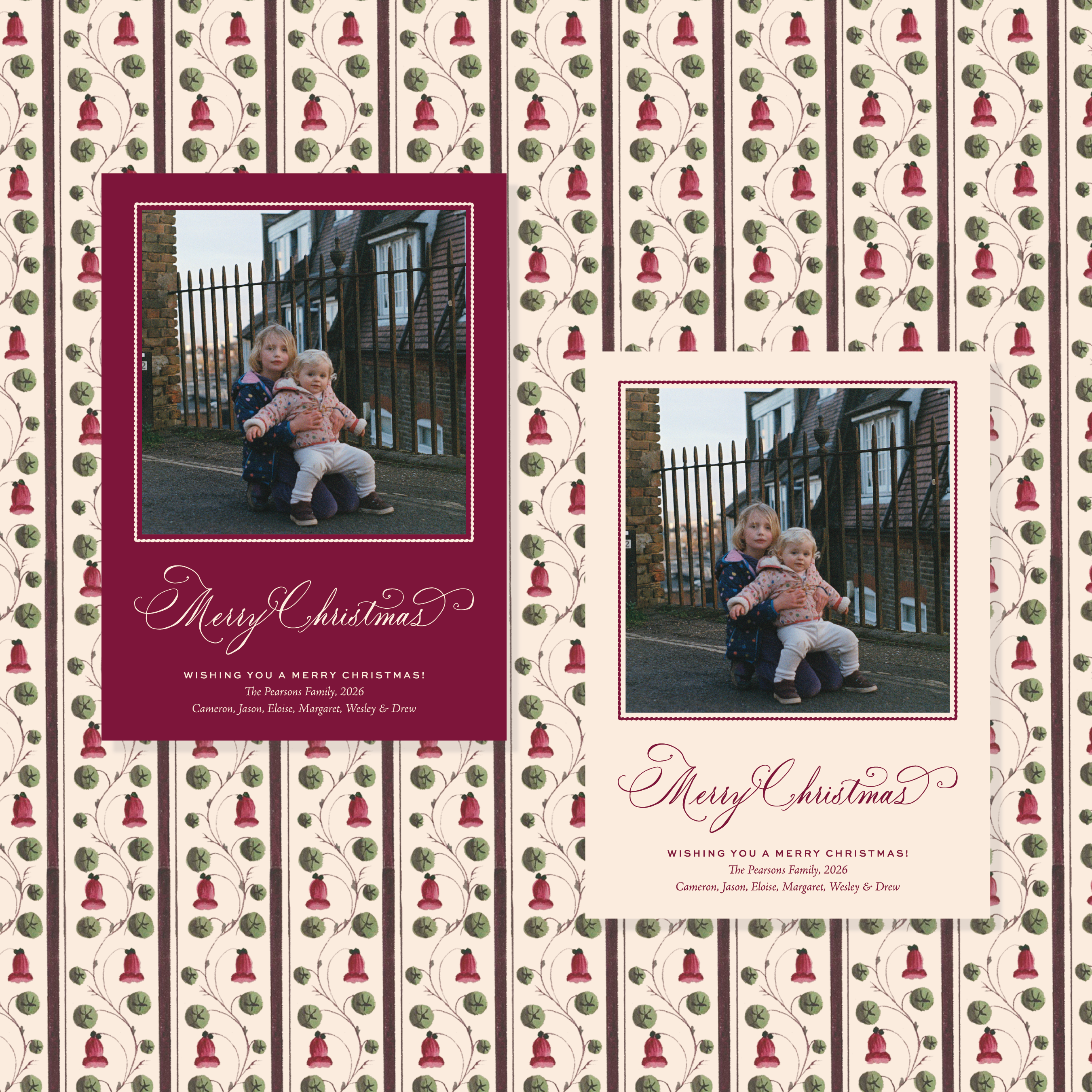 Nymans Garden Classic Printed Holiday Card
