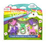 Unicorn Wishes Scented Erasers- Set of 5