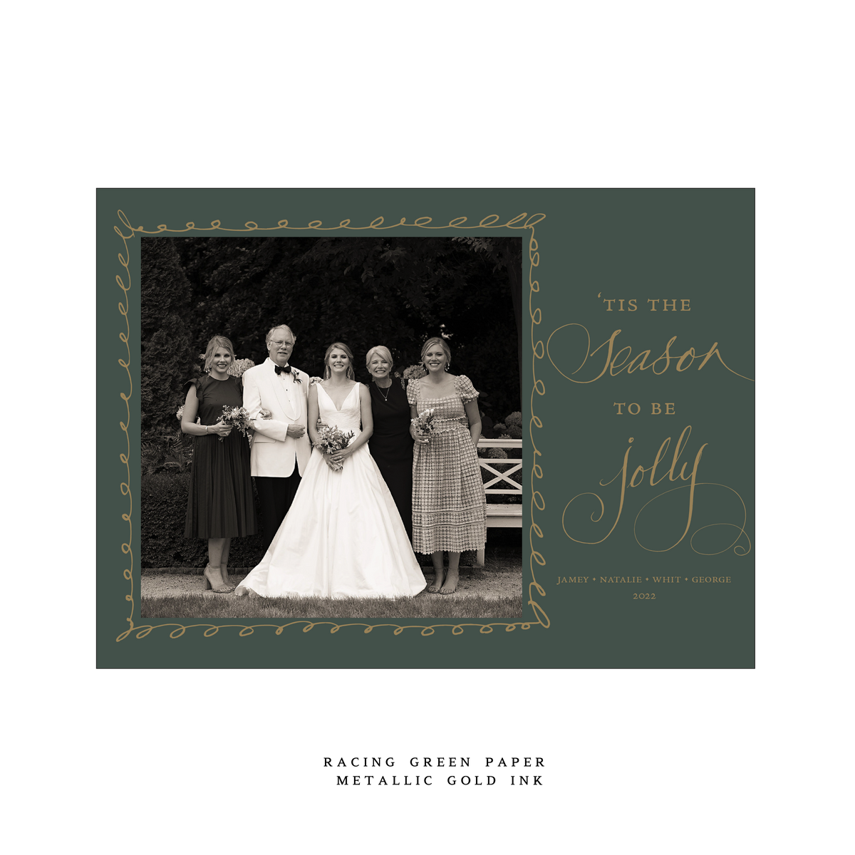 Ophelia Large Luxe Holiday Card (Archive)