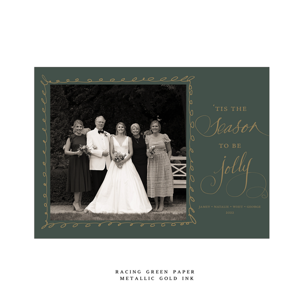Ophelia Medium Luxe Holiday Card