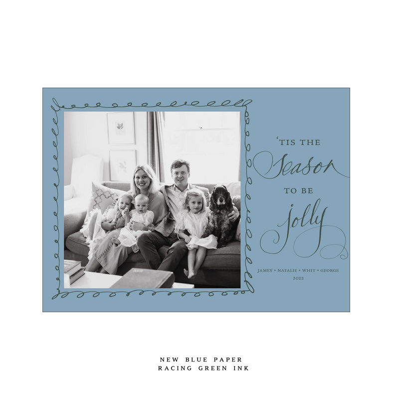 Ophelia Medium Luxe Holiday Card