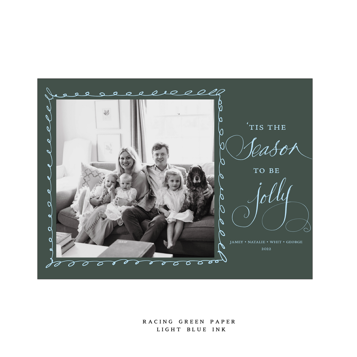 Ophelia Large Luxe Holiday Card (Archive)
