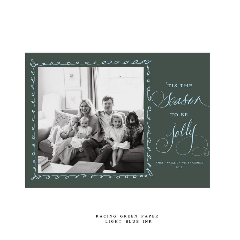 Ophelia Medium Luxe Holiday Card