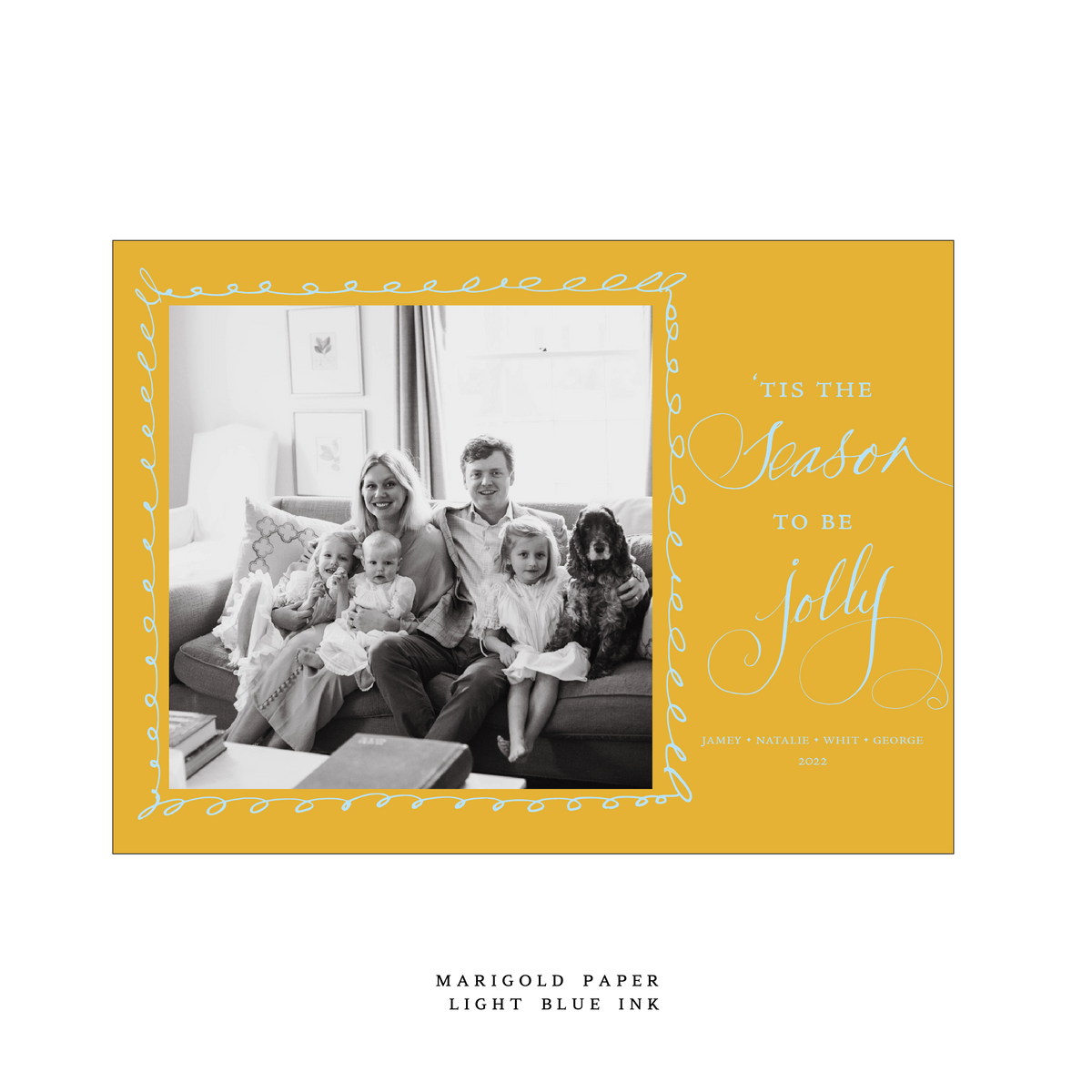 Ophelia Large Luxe Holiday Card (Archive)