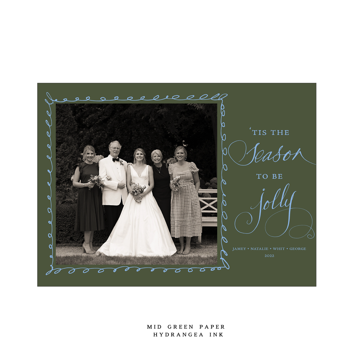 Ophelia Large Luxe Holiday Card (Archive)