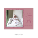 Ophelia Medium Luxe Holiday Card