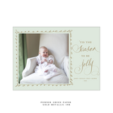 Ophelia Medium Luxe Holiday Card