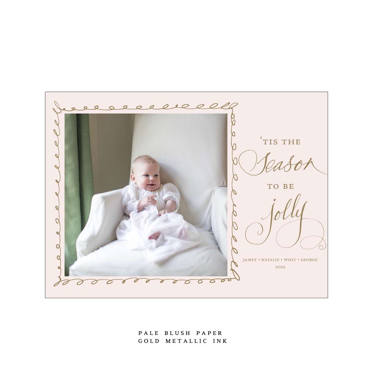 Ophelia Large Luxe Holiday Card (Archive)