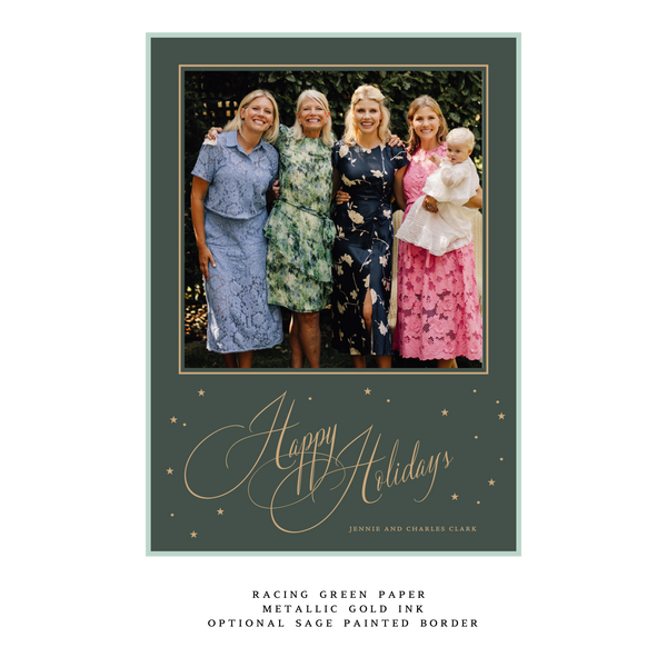 Orion Medium Luxe Holiday Card