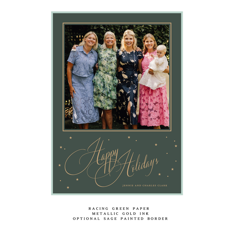 Orion Medium Luxe Holiday Card