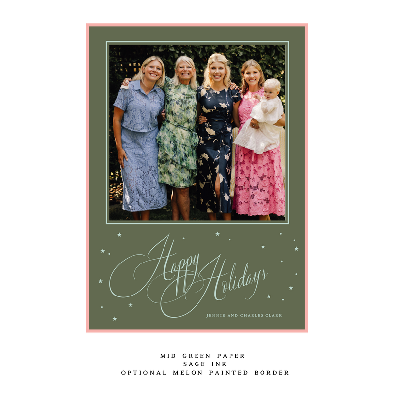 Orion Medium Luxe Holiday Card