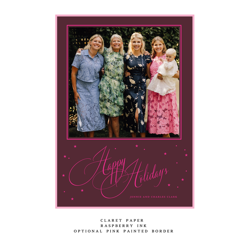 Orion Medium Luxe Holiday Card