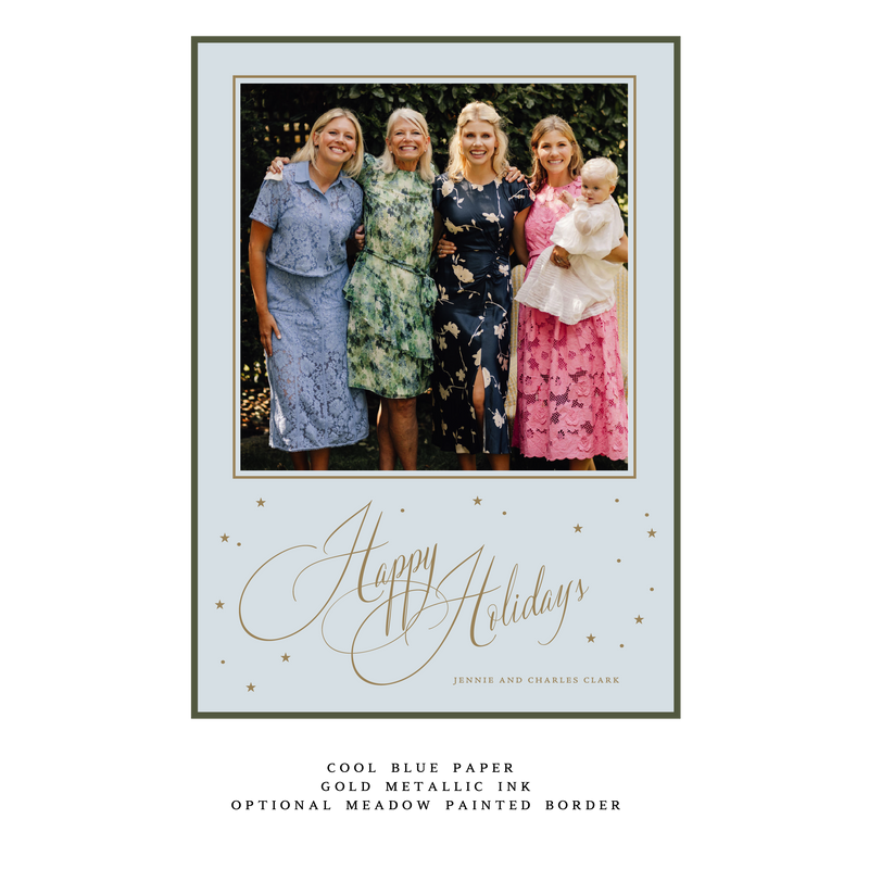 Orion Medium Luxe Holiday Card