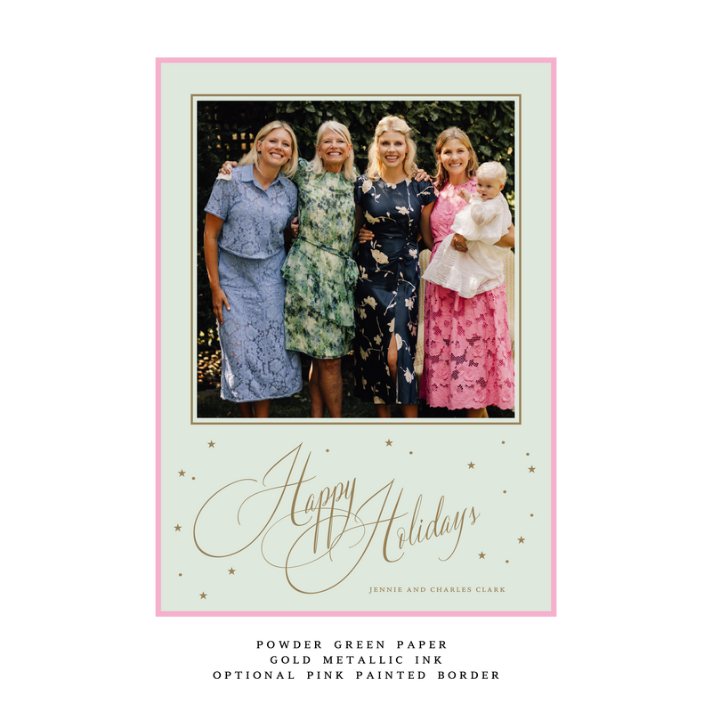 Orion Medium Luxe Holiday Card