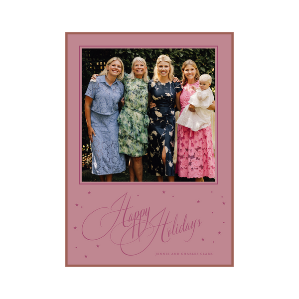 Orion Medium Luxe Holiday Card