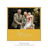 Orion Large Square Luxe Holiday Card