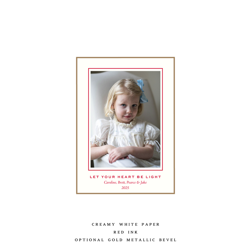 Pearce Petite Luxe Holiday Card