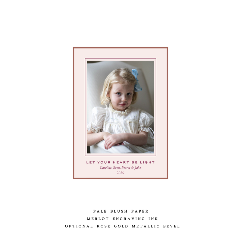 Pearce Petite Luxe Holiday Card