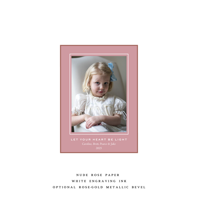 Pearce Petite Luxe Holiday Card