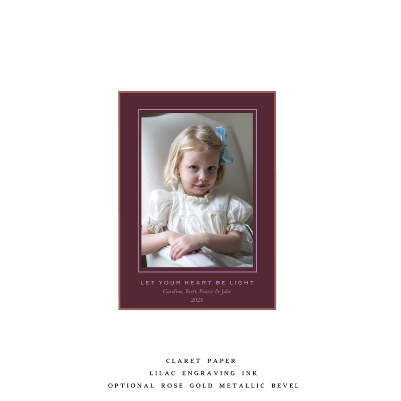 Pearce Petite Luxe Holiday Card