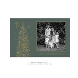 Pierre 1-Color Engraved Large Holiday Card