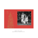 Pierre 1-Color Engraved Large Holiday Card