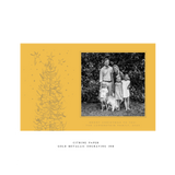 Pierre 1-Color Engraved Large Holiday Card