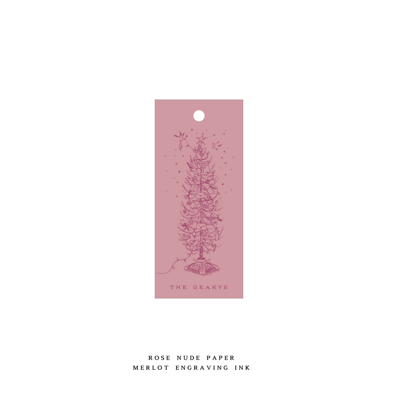 Pierre Letterpress Tag