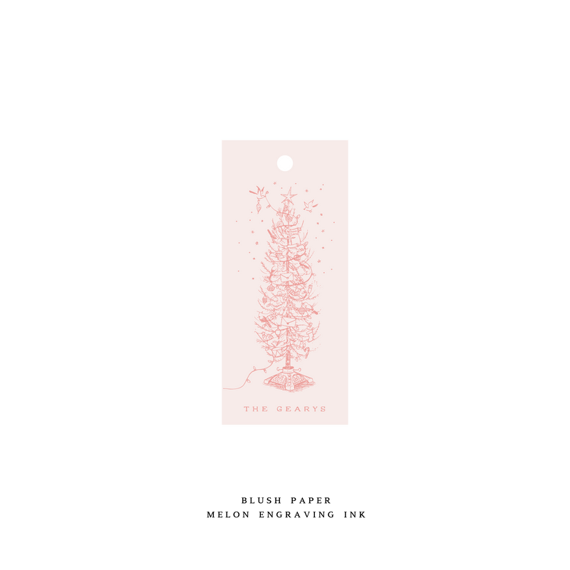Pierre Letterpress Tag