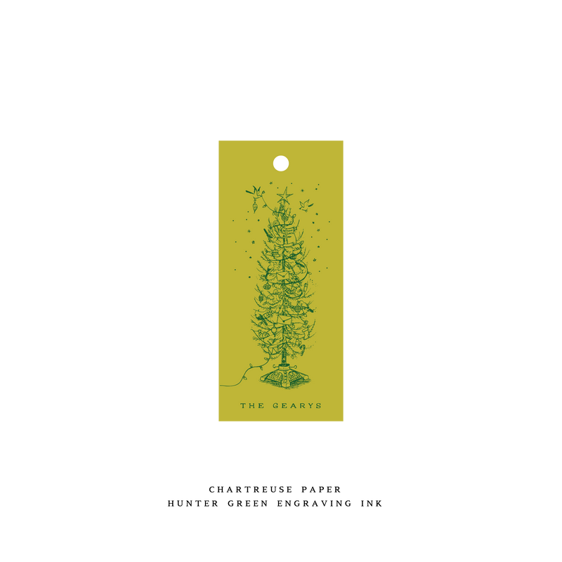 Pierre Letterpress Tag