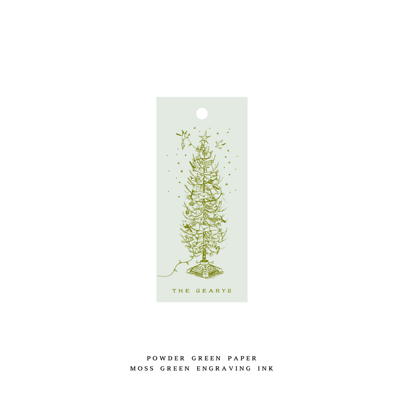 Pierre Letterpress Tag