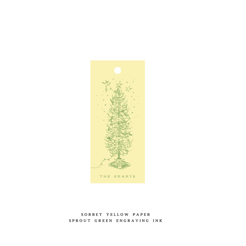 Pierre Letterpress Tag
