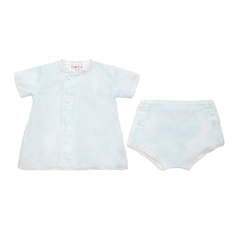 Baby Eyelet Cotton Diaper Set