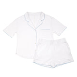 Liza Pointelle Cotton Short Pajamas