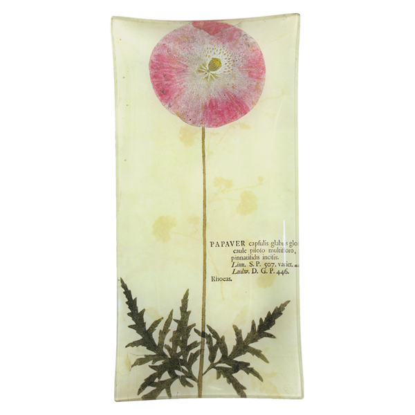 Pink Poppy 6 x 12" Pencil Tray