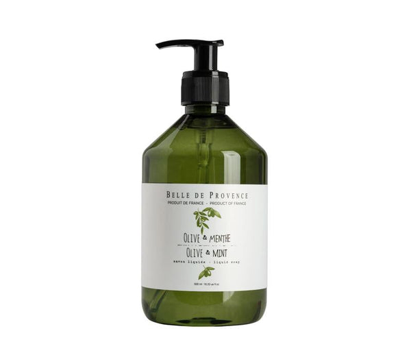 Olive and Mint Liquid Soap, 500 ml