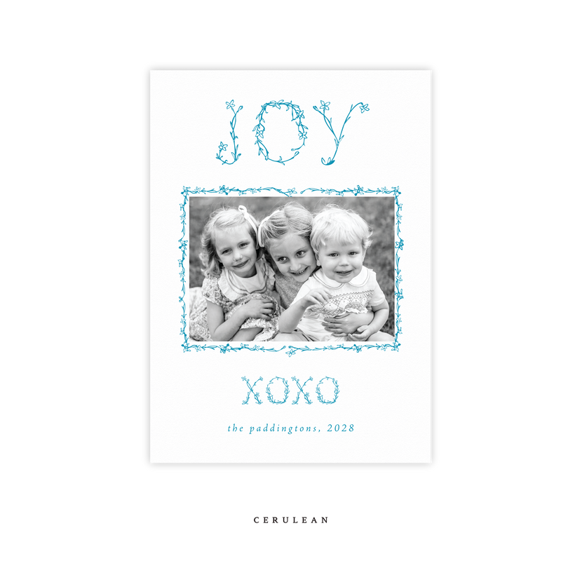Paddington Letterpress Medium Holiday Card