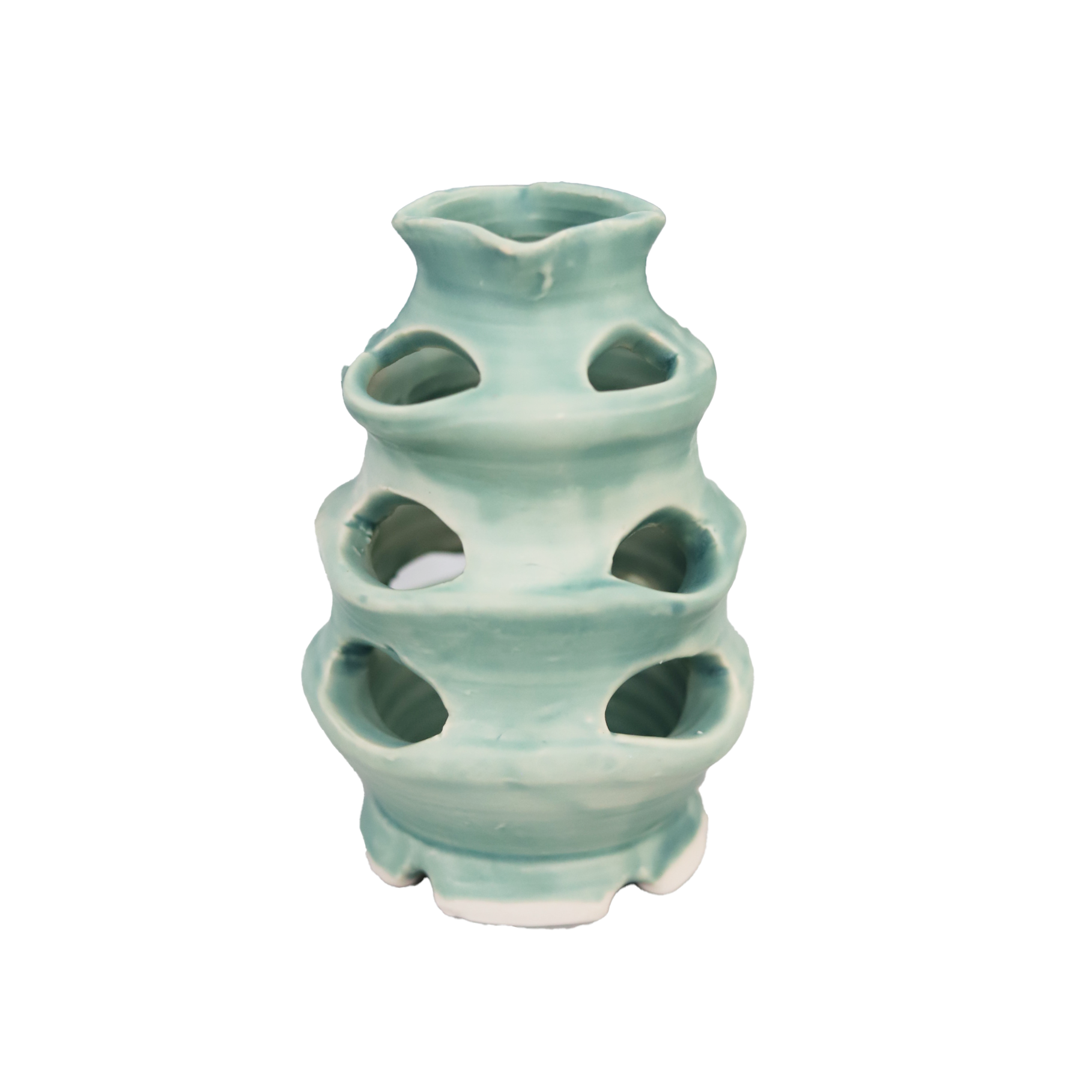 Jade Pagoda Vase