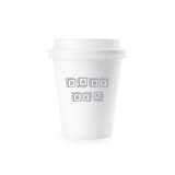Richmond Motif Paper Cup | 12 oz with Lid