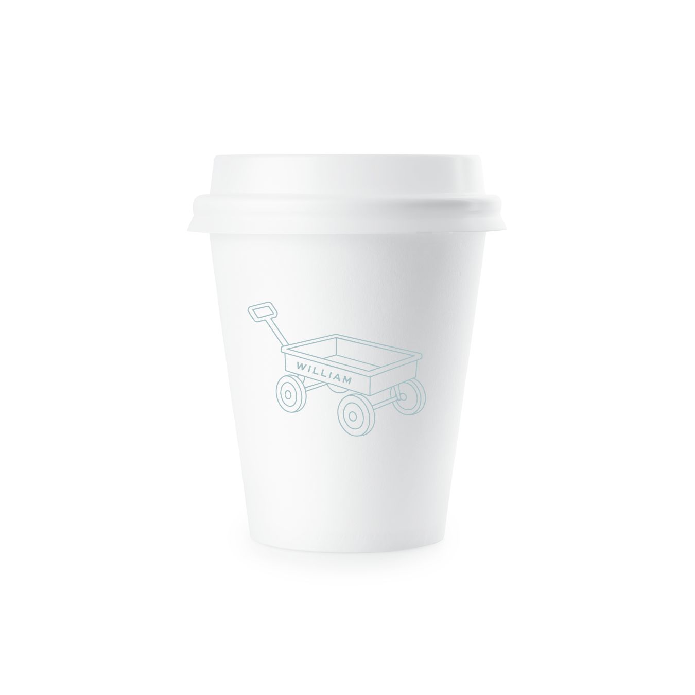 Camden Motif Paper Cup | 12 oz with Lid